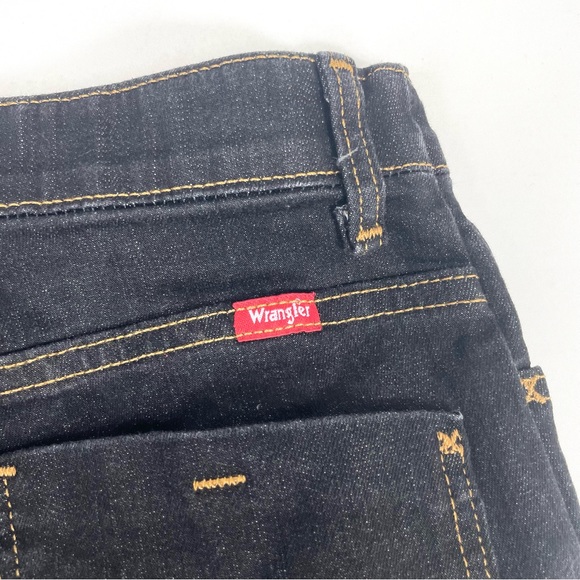 Wrangler Flex Jeans Straight Leg Dark Denim 16 Regular - Picture 5 of 10